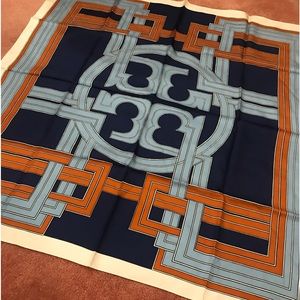 Tory Burch brand new 100% silk square scarf